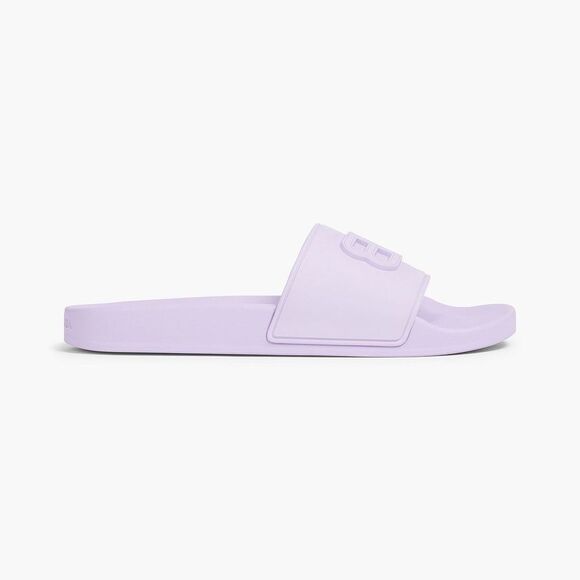 BALENCIAGA Women's Pool Bb Slide Sandal in Purple - Picture 3 of 10